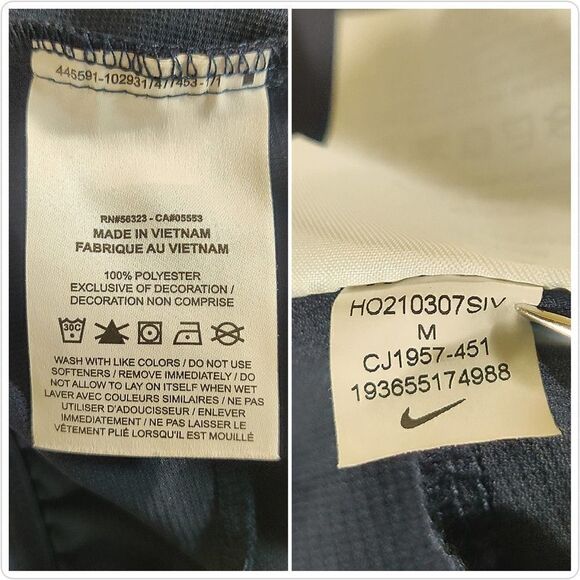 Men's Nike Pro Dri-Fit Flex Vent Max Navy Shorts Style CJ1957-451 M - Picture 15 of 16